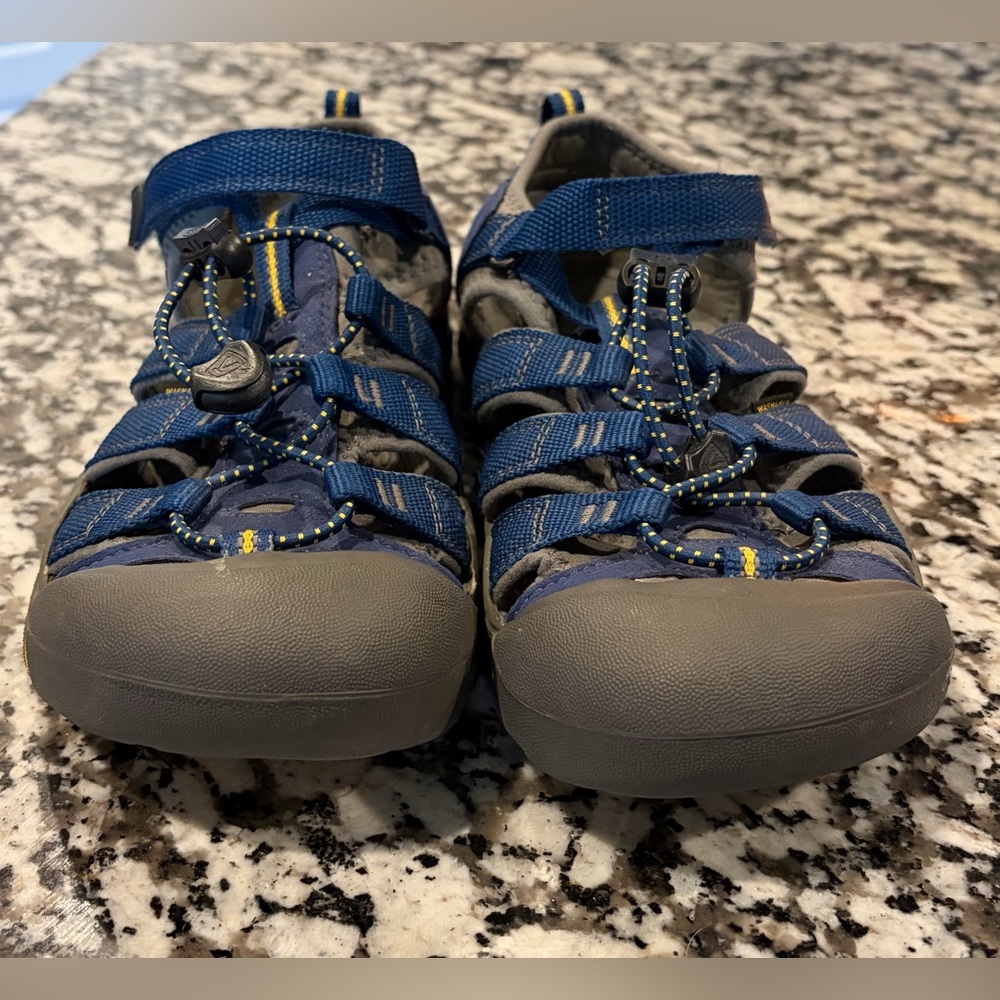 KEEN Kids Newport H2 Waterproof Hiking Sandals Blue Depths